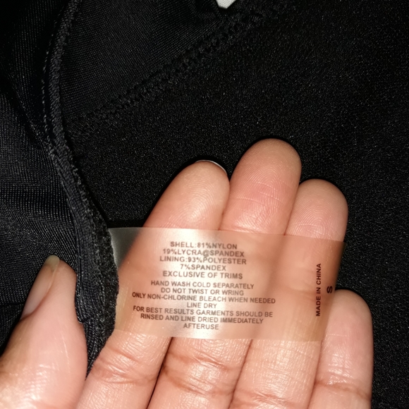 Slash Cut-out Swimsuit - Picture 11 of 12